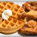 Southern Style Fried Chicken and Waffle